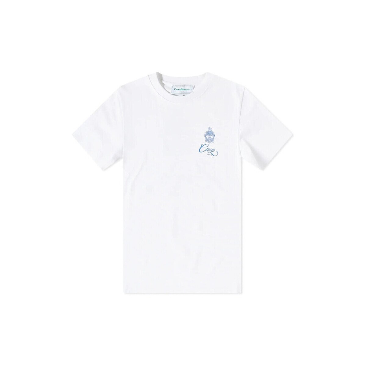 Casablanca Îmbracaminte T-SHIRT EMBLEME DE CASA WHITE