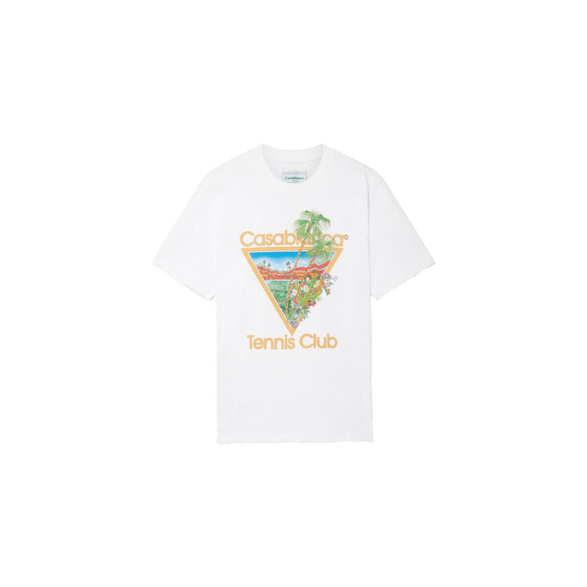 Casablanca Îmbracaminte T-SHIRT MS22-JTS-001-04 WHITE