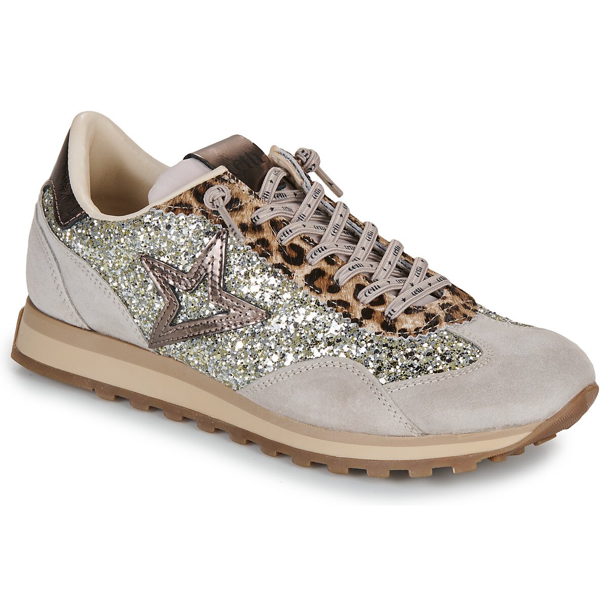 Cetti Pantofi C-1259-SRA-INV26-ANTE-GLITTER-CHAMPAGNE