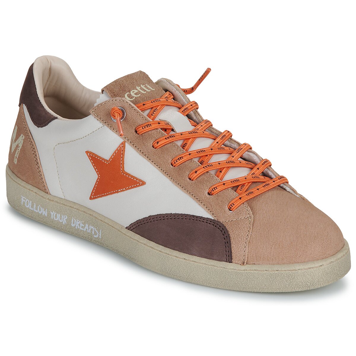 Cetti Pantofi C-1342-V26-EVER-NATURE-WOOD-IVORY