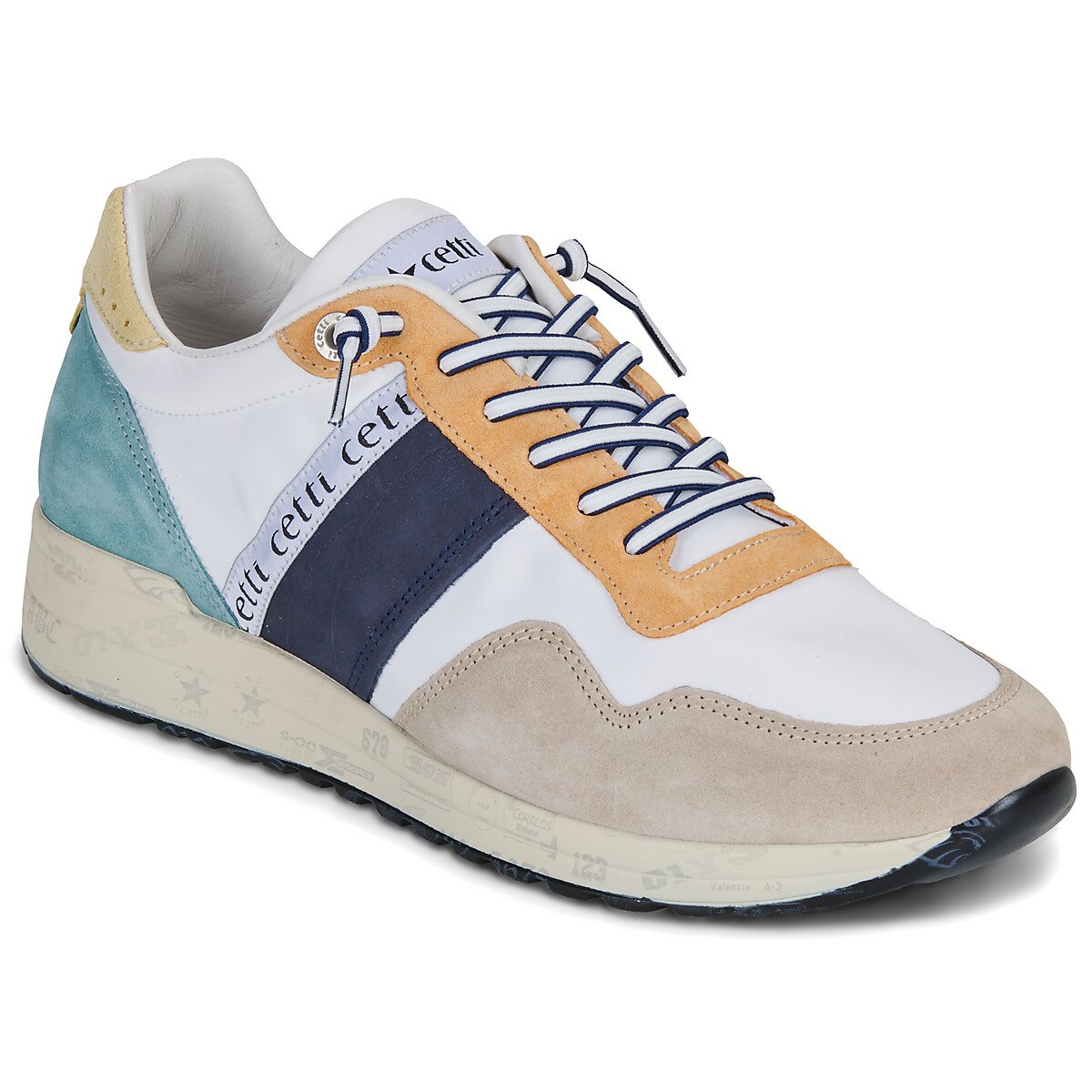 Cetti Pantofi C-1370-V26-ANTE-MESH-MULTICOLOR