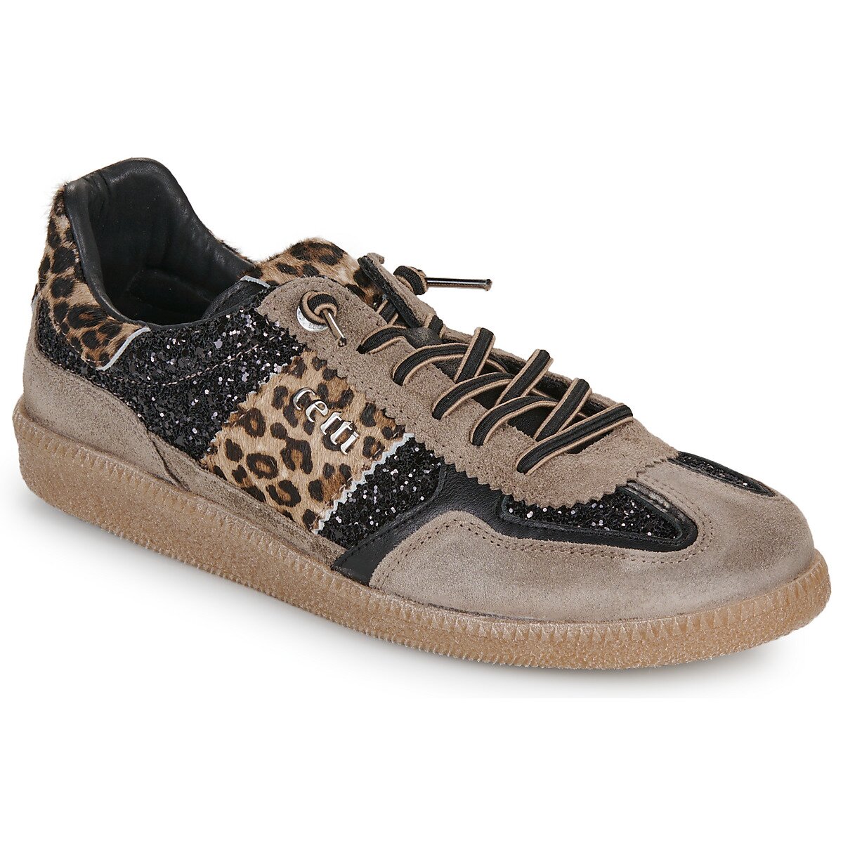 Cetti Pantofi C-1395-SRA-INV26-ANTE-GLITTER-NEGRO