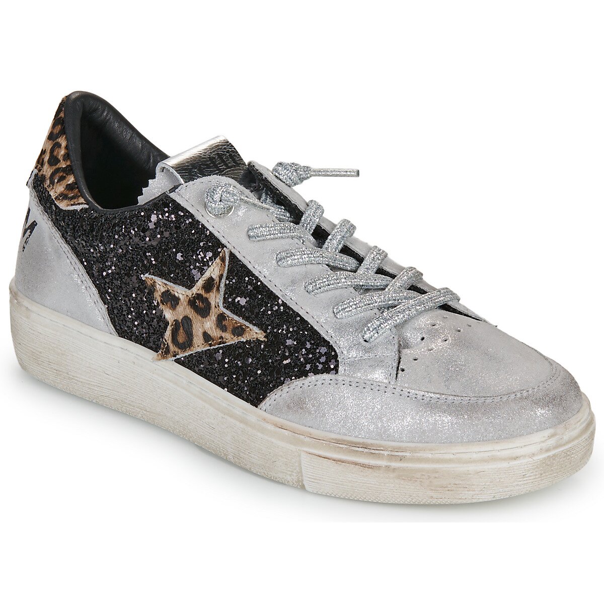 Cetti Pantofi C-1400-SRA-EXP-INV26-SATURNO-GLITTER-SILVER