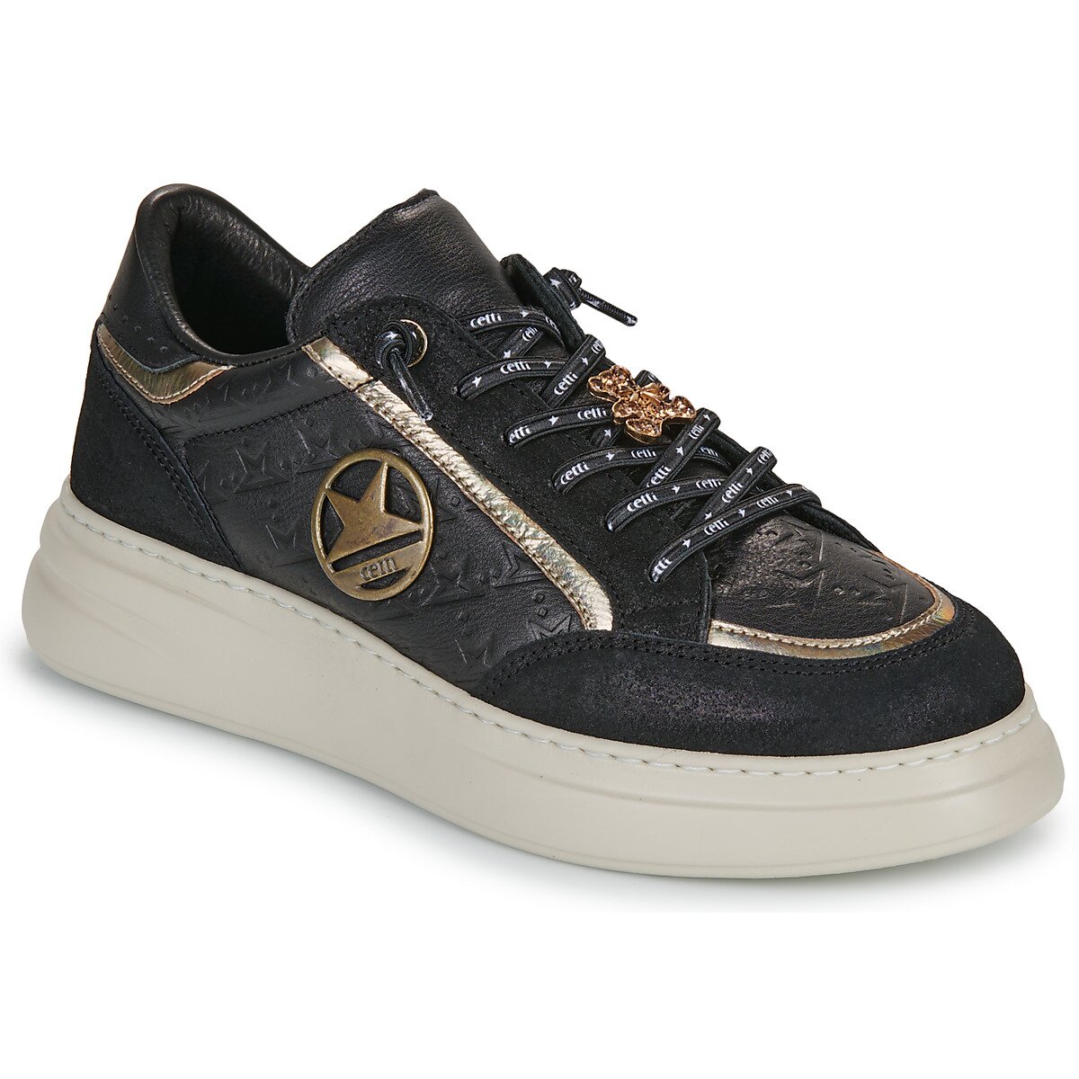 Cetti Pantofi C-1401-SRA-INV26-METAL-NATURE-NEGRO
