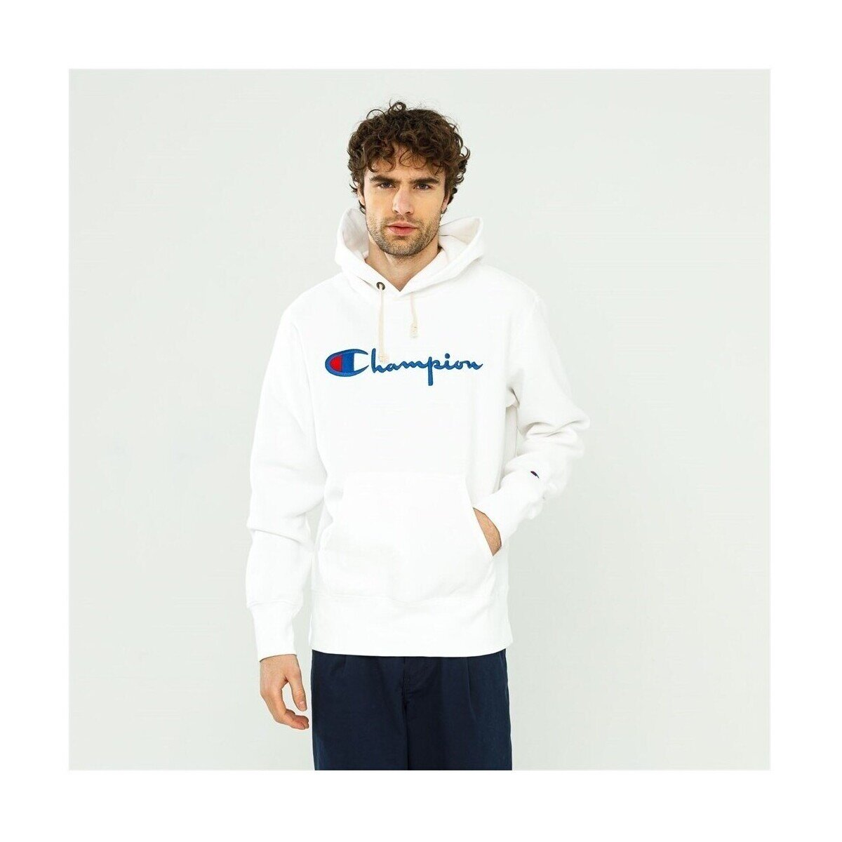 Champion Îmbracaminte Reverse Weave Script Logo Hooded Sweatshirt