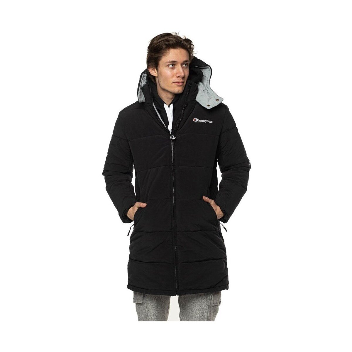 Champion Îmbracaminte Script Logo Back Padded Hooded
