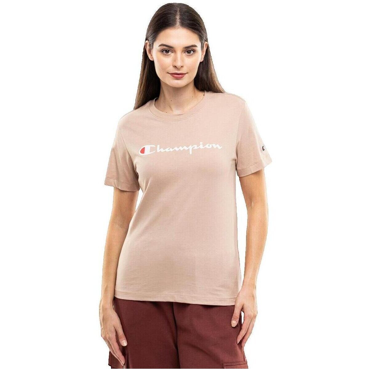 Champion Îmbracaminte T-shirt SS Tee Beige