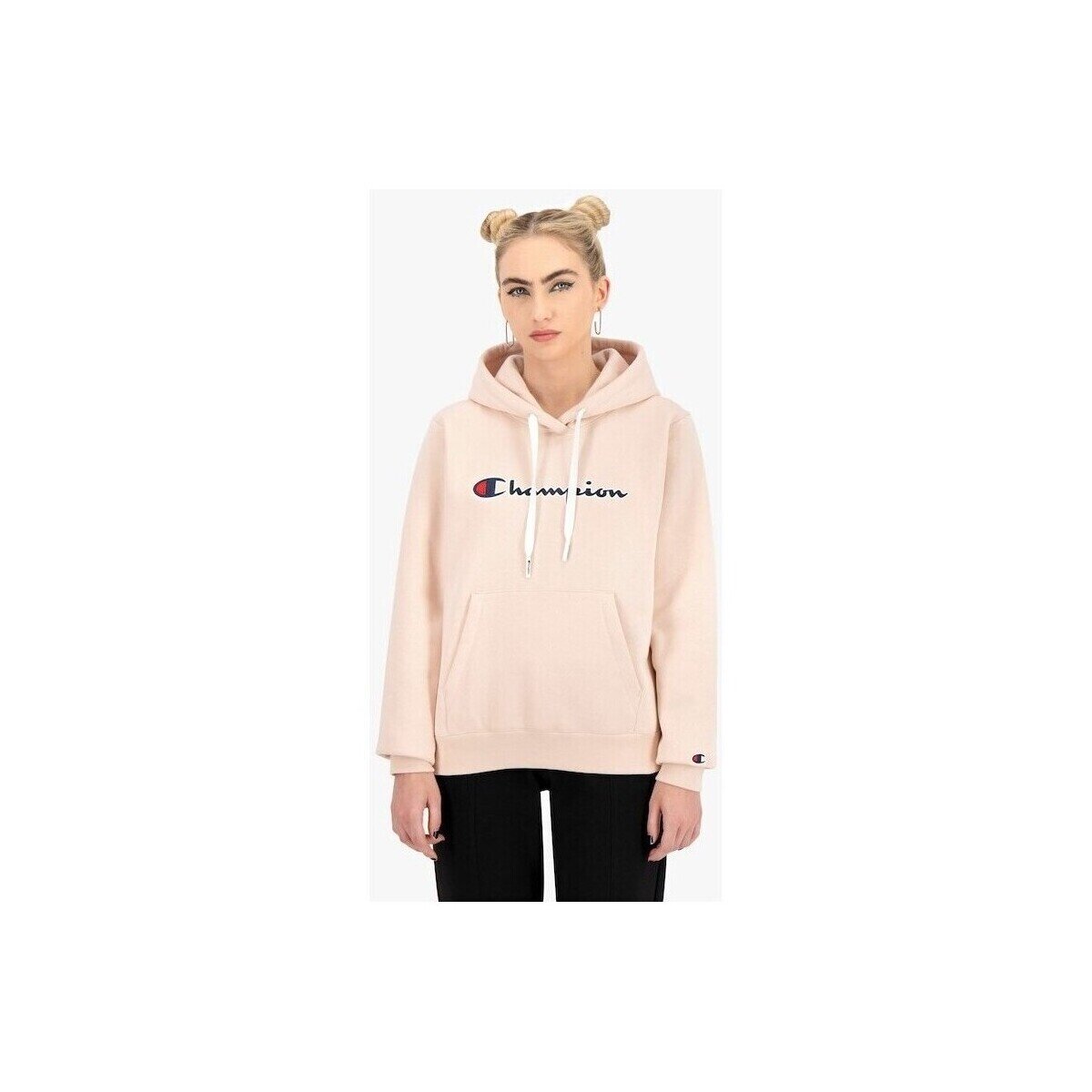 Champion Îmbracaminte Wmns Organic Cotton Blend Script Logo Hoodie