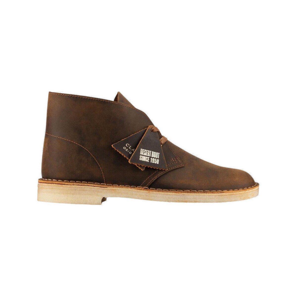 Clarks Pantofi Bottines Desert Boot daim