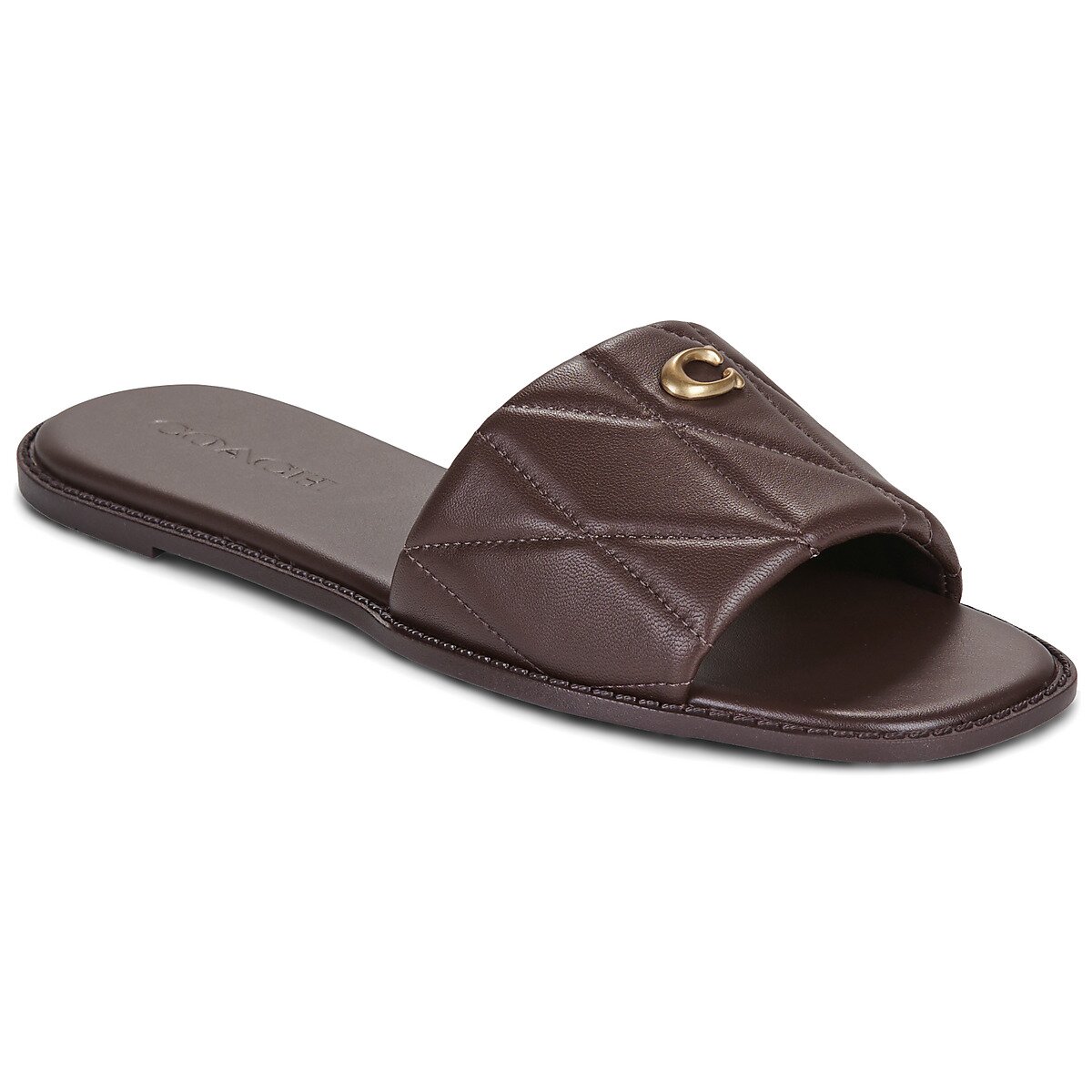 Coach Pantofi HOLLY QUILTED LEATHER SANDAL