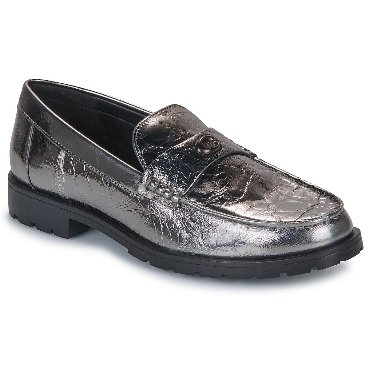Coach Pantofi JOCELYN CRINKLE METALLIC LOAFER