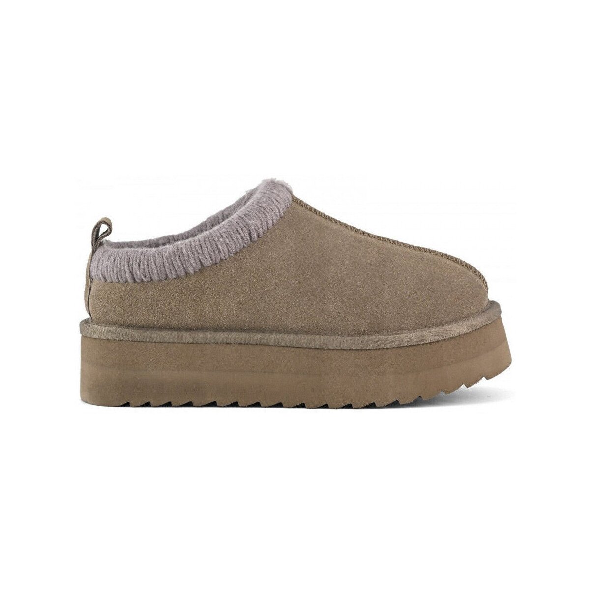 Colors of California Pantofi Eggy platform bold stitching