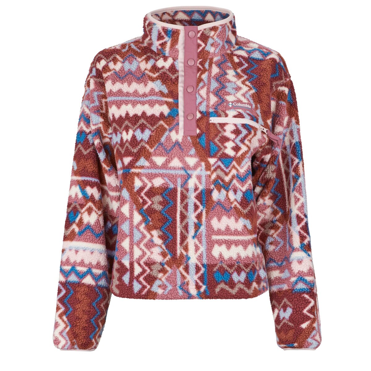 Columbia Îmbracaminte Helvetia II Printed Cropped Half Snap Fleece