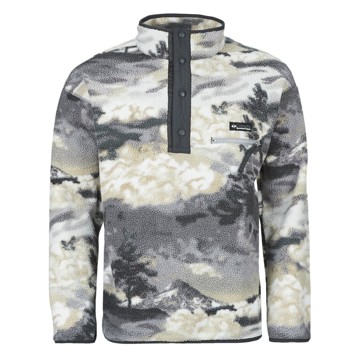 Columbia Îmbracaminte HELVETIA II PRINTED HALF SNAP FLEECE