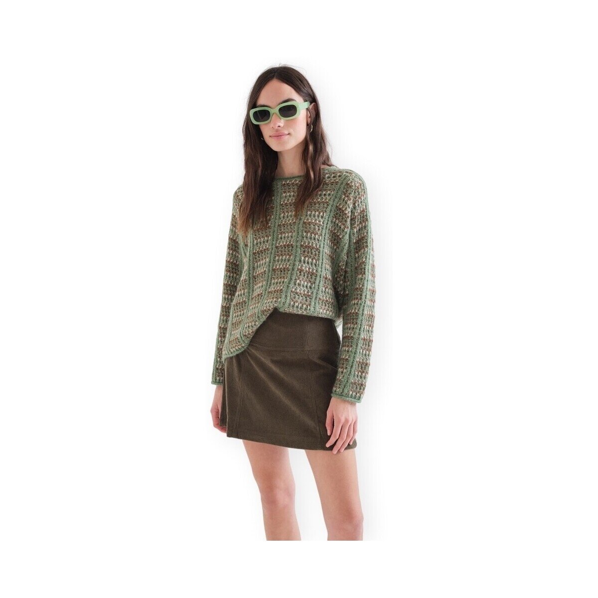 Compania Fantastica Îmbracaminte COMPAÑIA FANTÁSTICA Knit 10216 - Green
