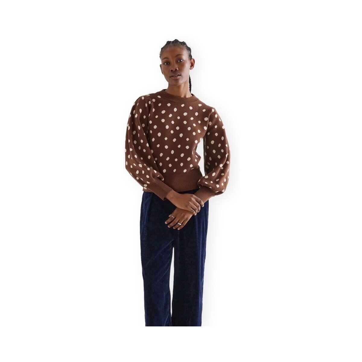 Compania Fantastica Îmbracaminte COMPAÑIA FANTÁSTICA Knit 10260 - Polka Dots