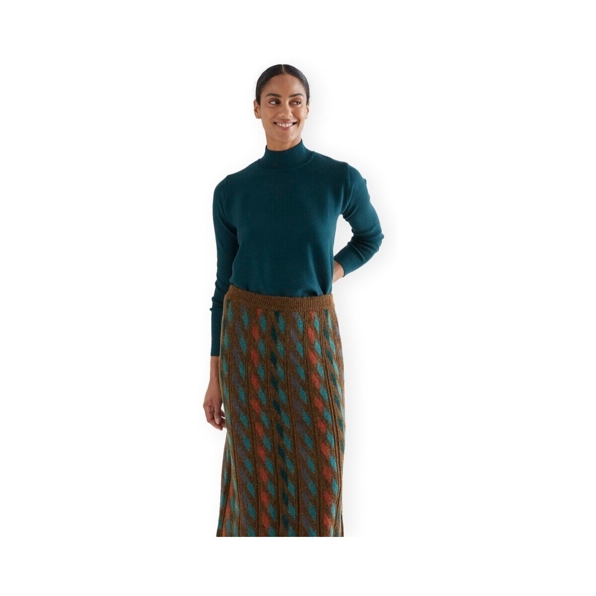 Compania Fantastica Îmbracaminte COMPAÑIA FANTÁSTICA Knit 10270 - Dark Green