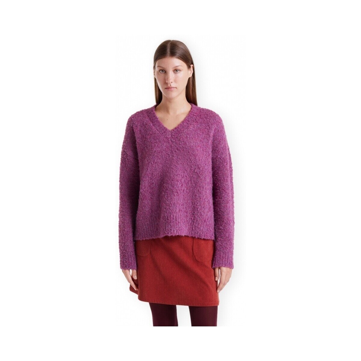 Compania Fantastica Îmbracaminte COMPAÑIA FANTÁSTICA Knit 10307 - Aubergine