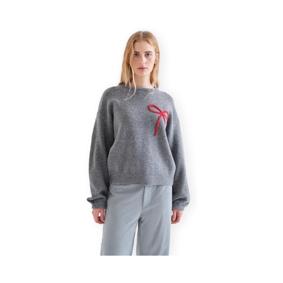 Compania Fantastica Îmbracaminte COMPAÑIA FANTÁSTICA Knit 10404 - Grey