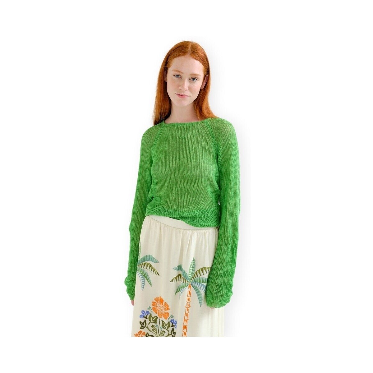 Compania Fantastica Îmbracaminte COMPAÑIA FANTÁSTICA Knit 10463 - Green