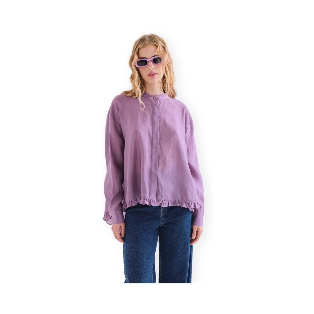 Compania Fantastica Îmbracaminte COMPAÑIA FANTÁSTICA Shirt 11060 - Violet