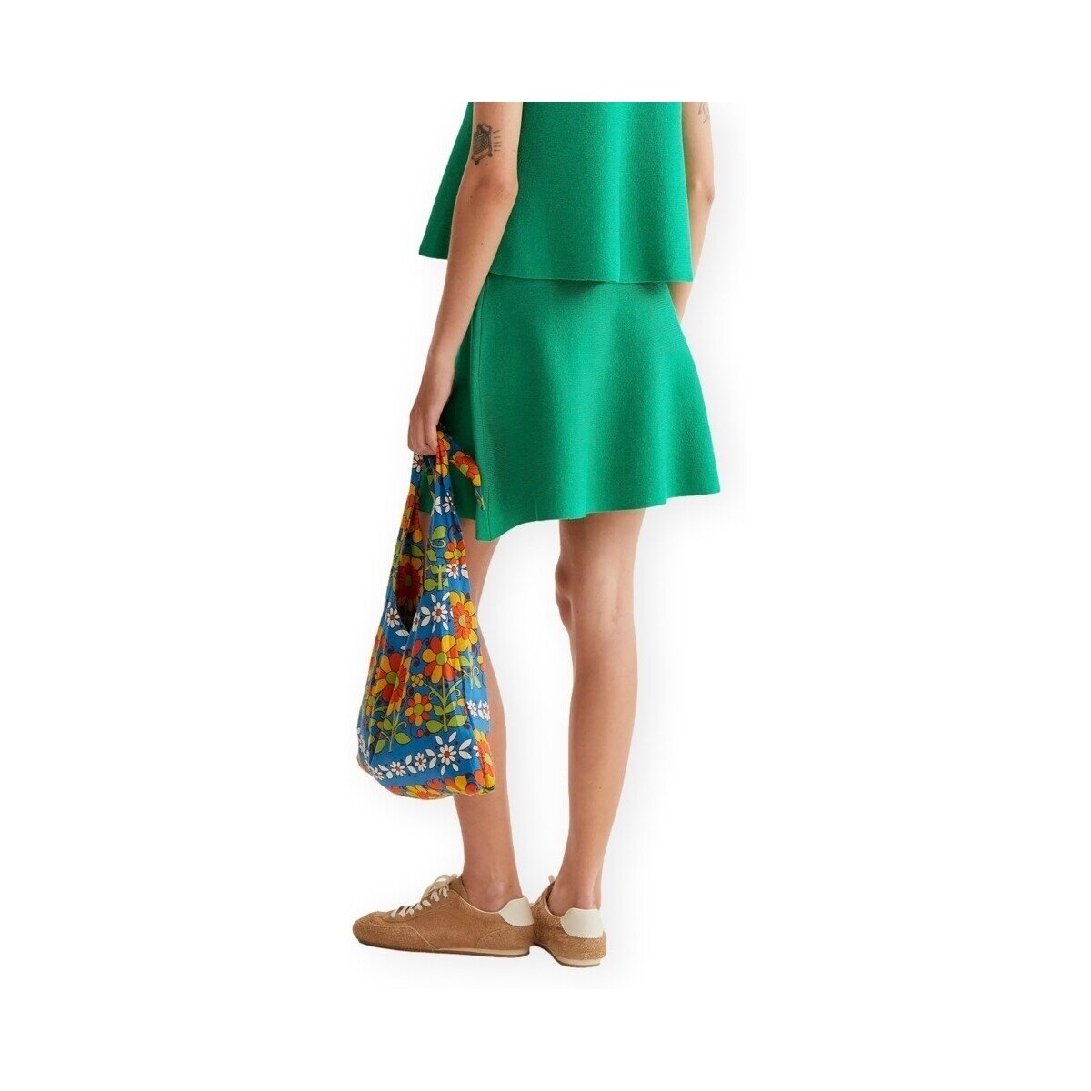 Compania Fantastica Îmbracaminte COMPAÑIA FANTÁSTICA Skirt 10225 - Green