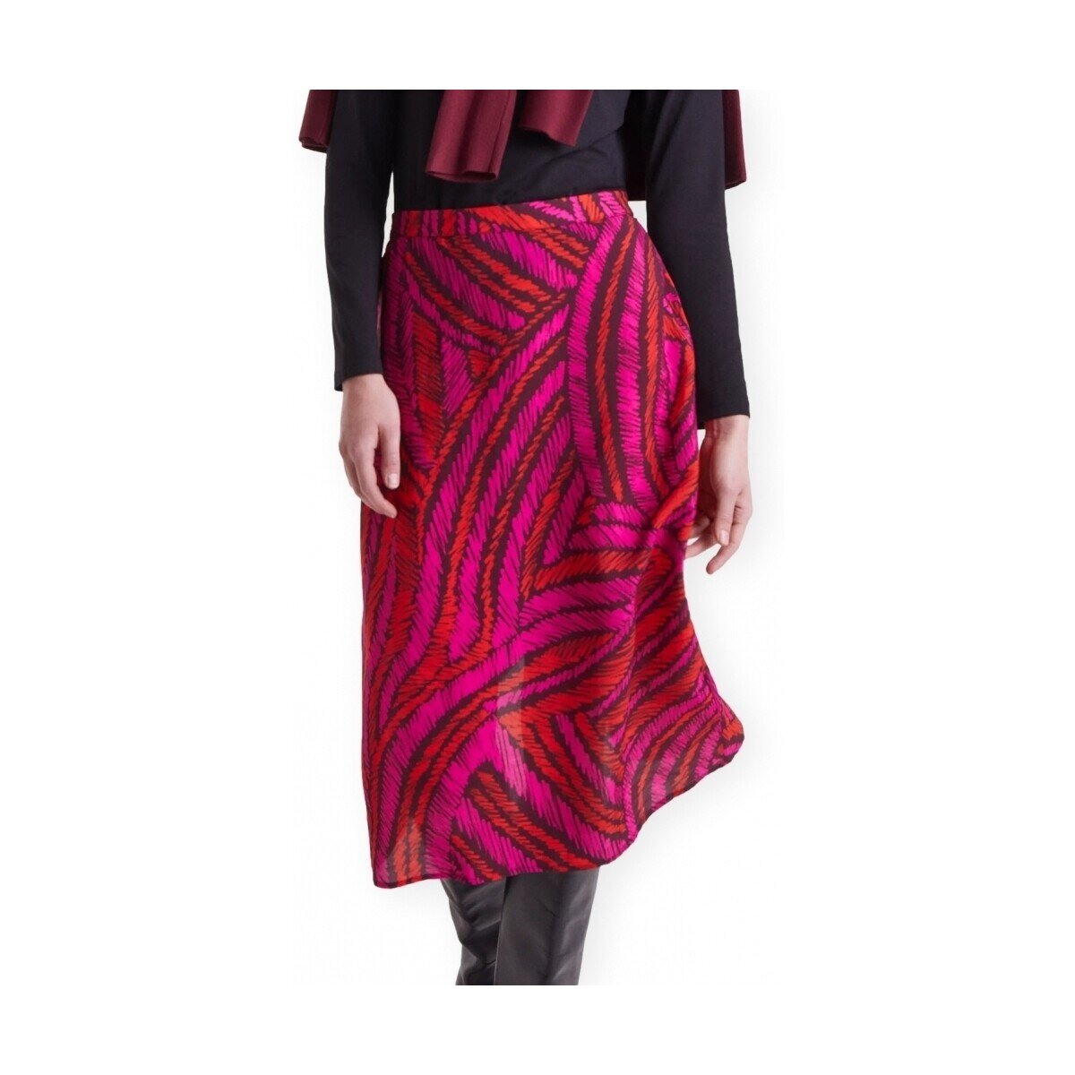 Compania Fantastica Îmbracaminte COMPAÑIA FANTÁSTICA Skirt 11006 - Abstract