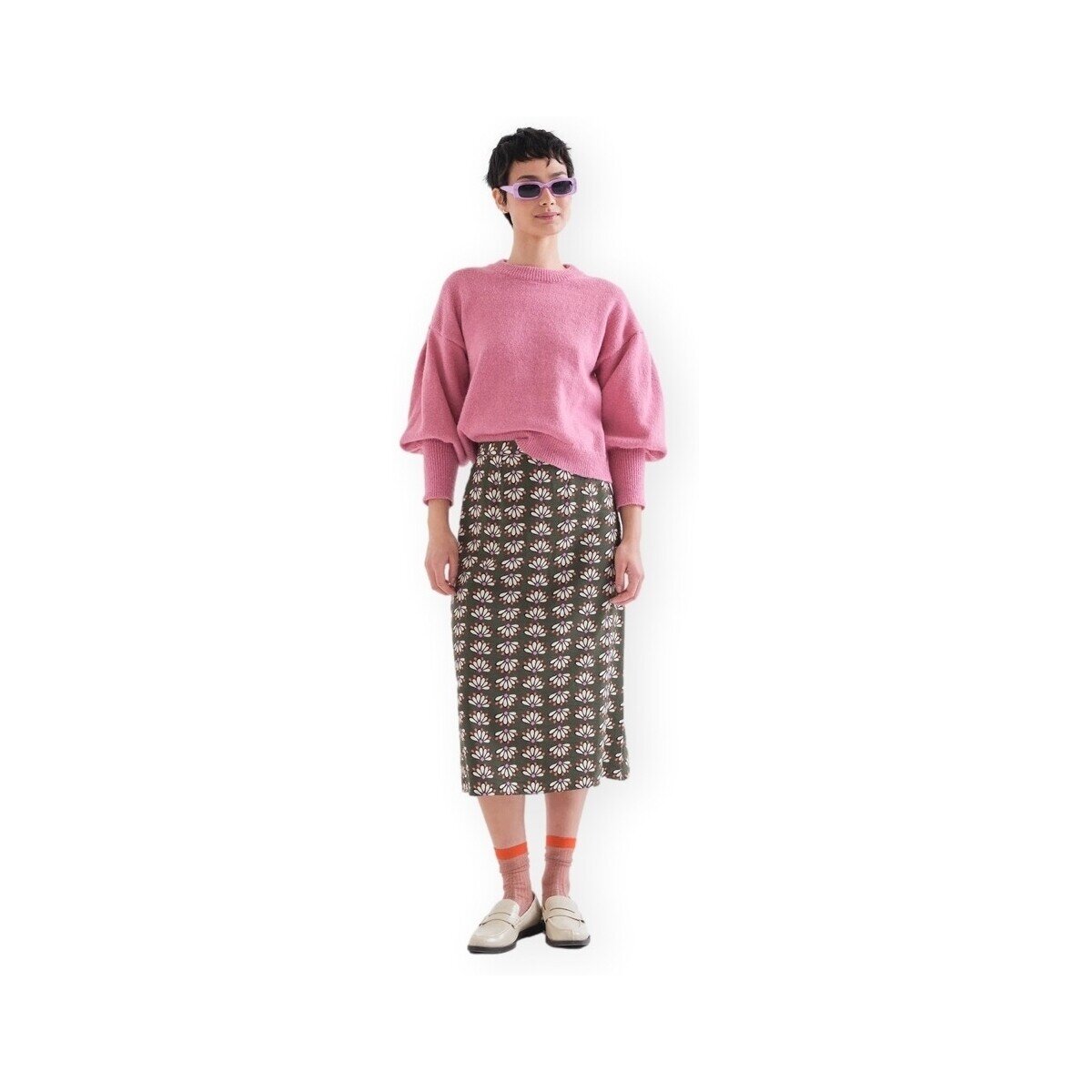 Compania Fantastica Îmbracaminte COMPAÑIA FANTÁSTICA Skirt 12001- Geometric 3