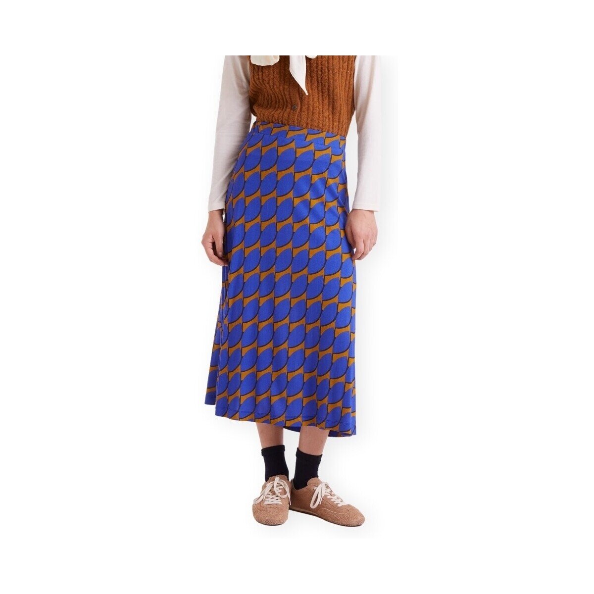 Compania Fantastica Îmbracaminte COMPAÑIA FANTÁSTICA Skirt 41105 - Geometric 2