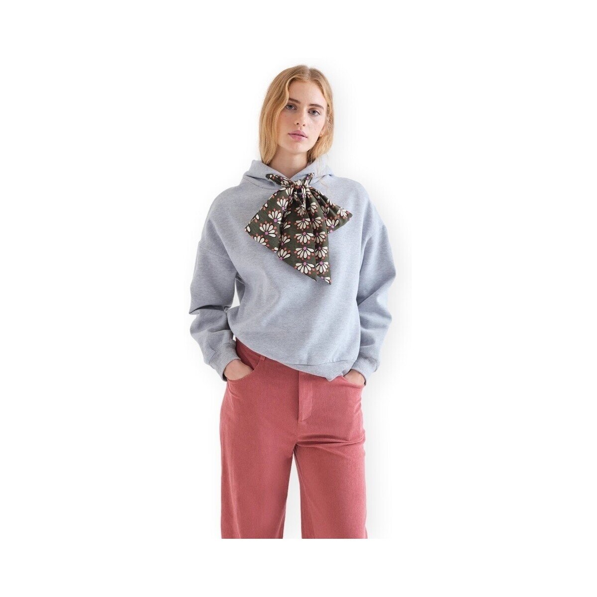 Compania Fantastica Îmbracaminte COMPAÑIA FANTÁSTICA Sweat 12013 - Grey
