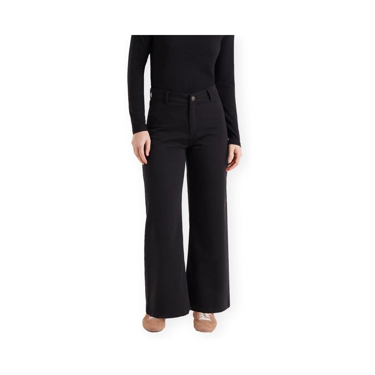 Compania Fantastica Îmbracaminte COMPAÑIA FANTÁSTICA Trousers 47006 - Black