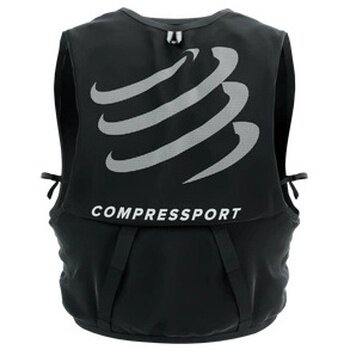 Compressport Genti Evo 10 Pack Black + 2x Soft Flask