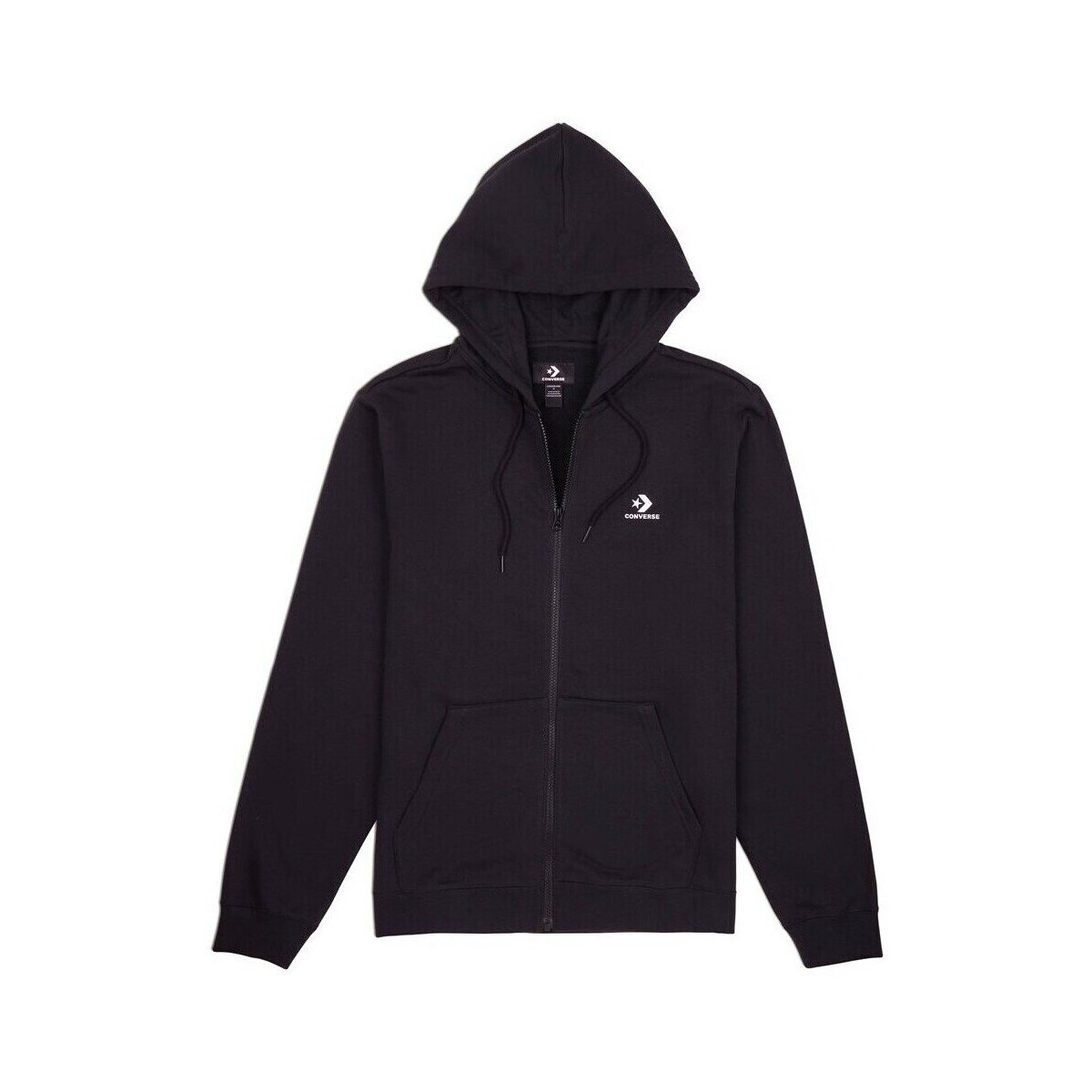 Converse Îmbracaminte Goto Embroidered Star Chevron Zip Hoodie