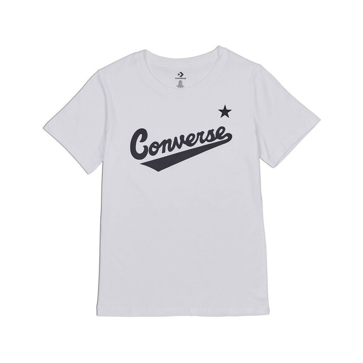 Converse Îmbracaminte Scripted Wordmark Tee