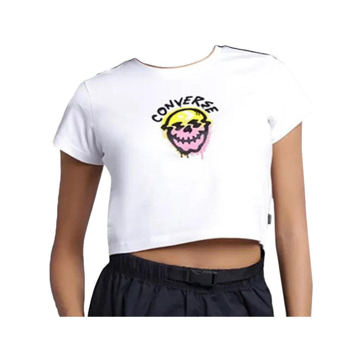 Converse Îmbracaminte T-shirt Spray Paint Skull coton 100%