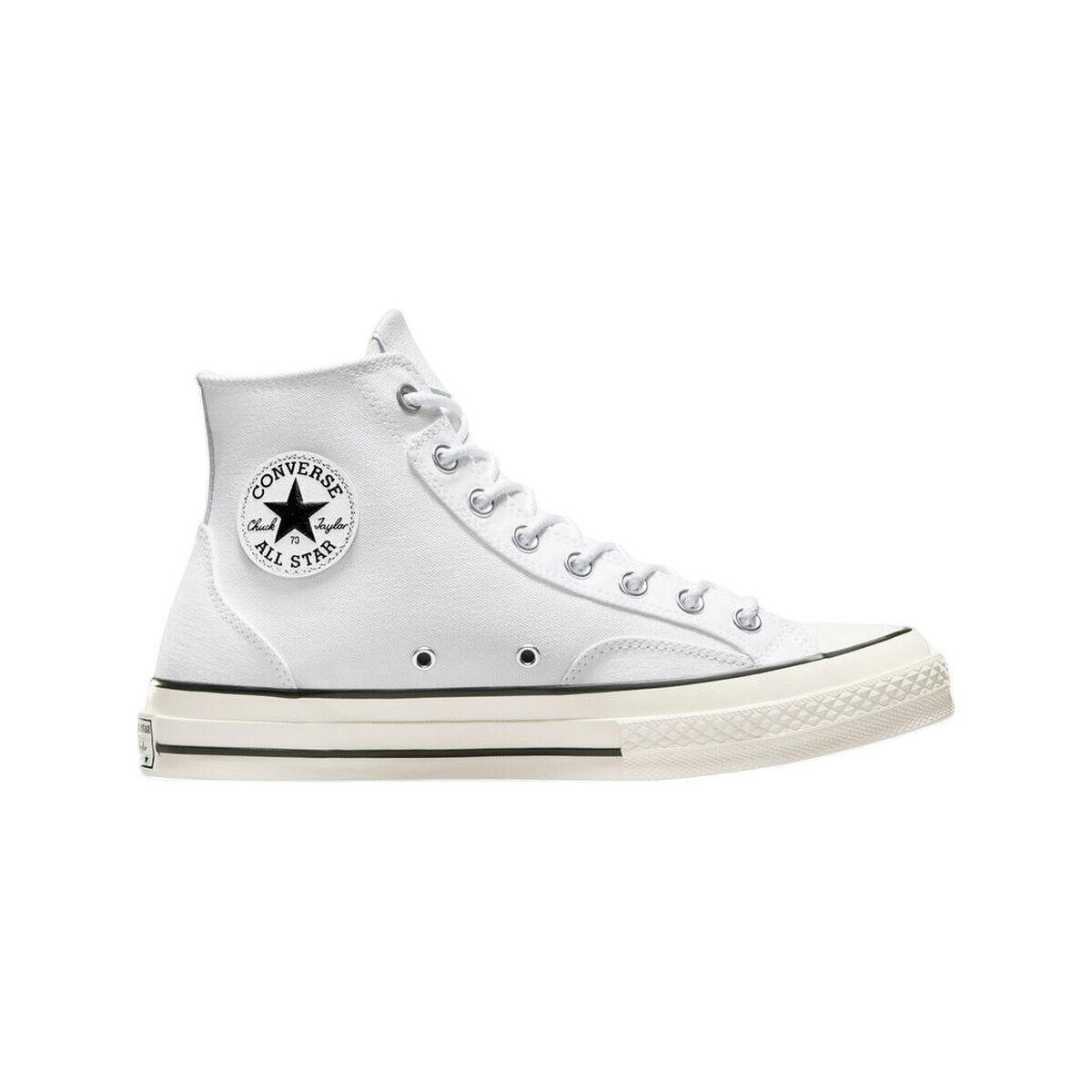 Converse Pantofi Baskets Chuck 70 Hi textile blanc