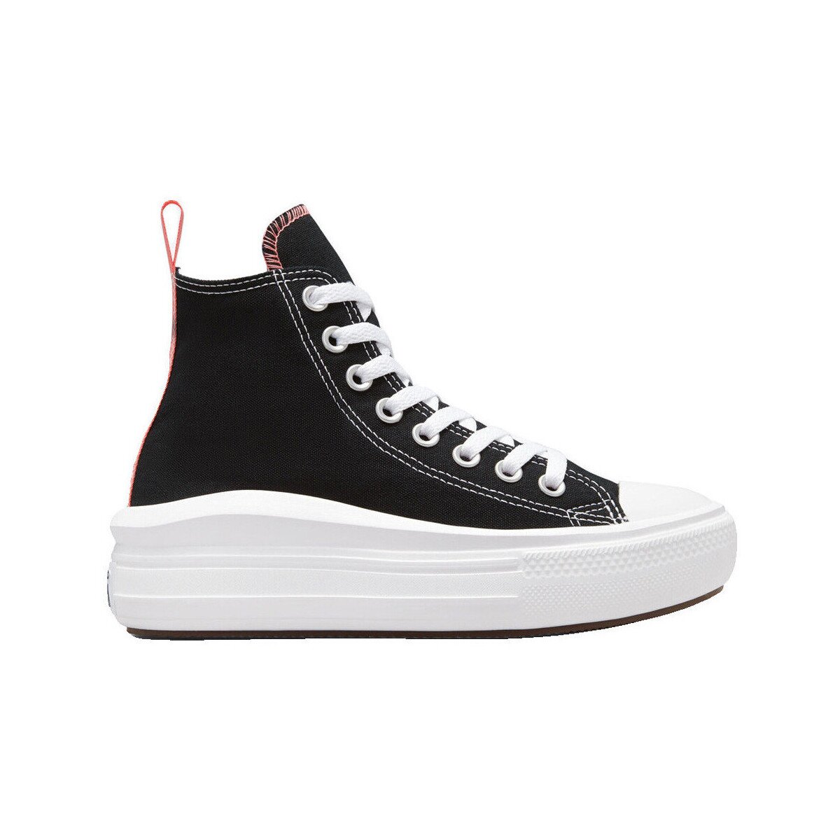 Converse Pantofi Baskets chuck taylor all star move hi noir/rose