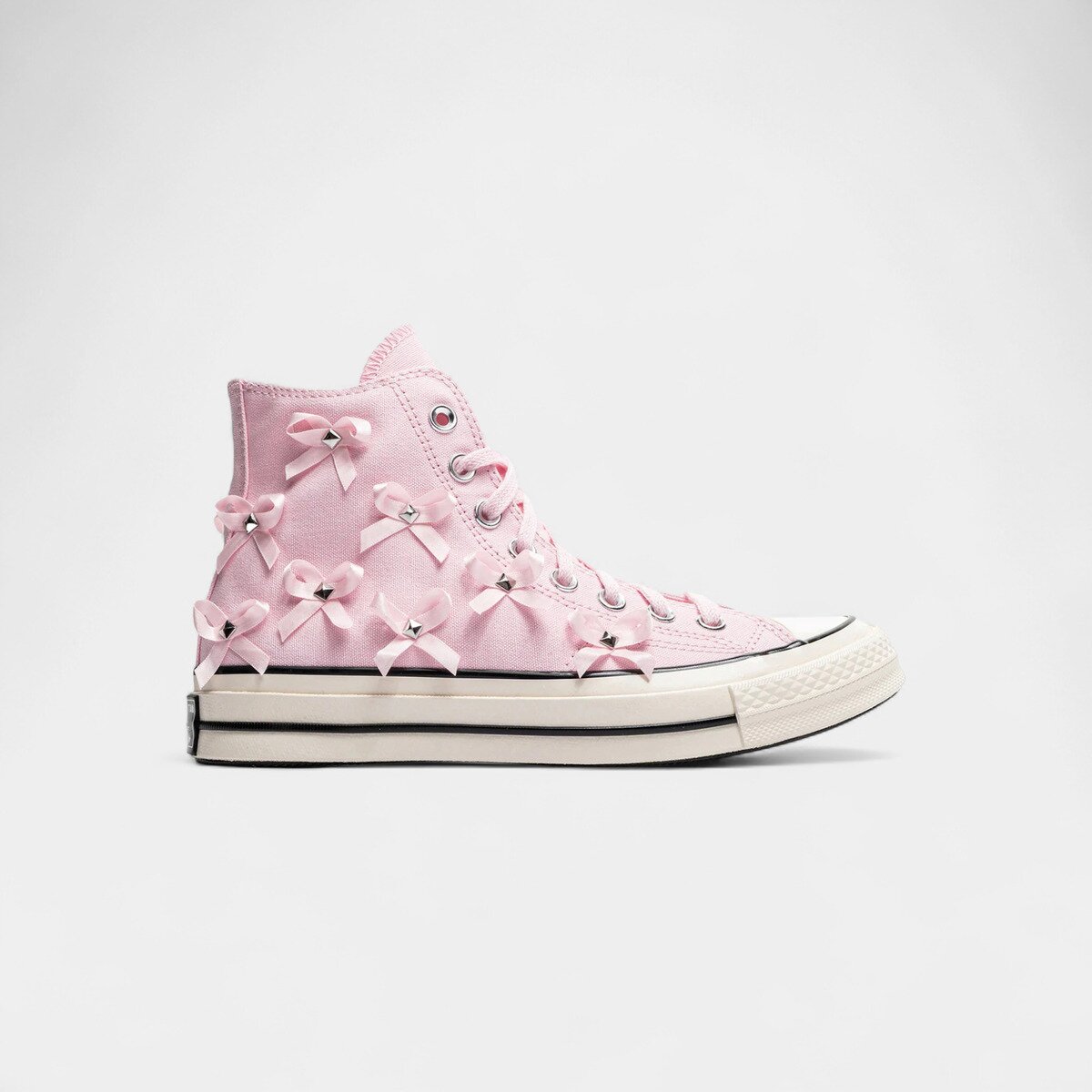Converse Pantofi Chuck 70 Hi Bow Studded Pink Frosting (Women's)