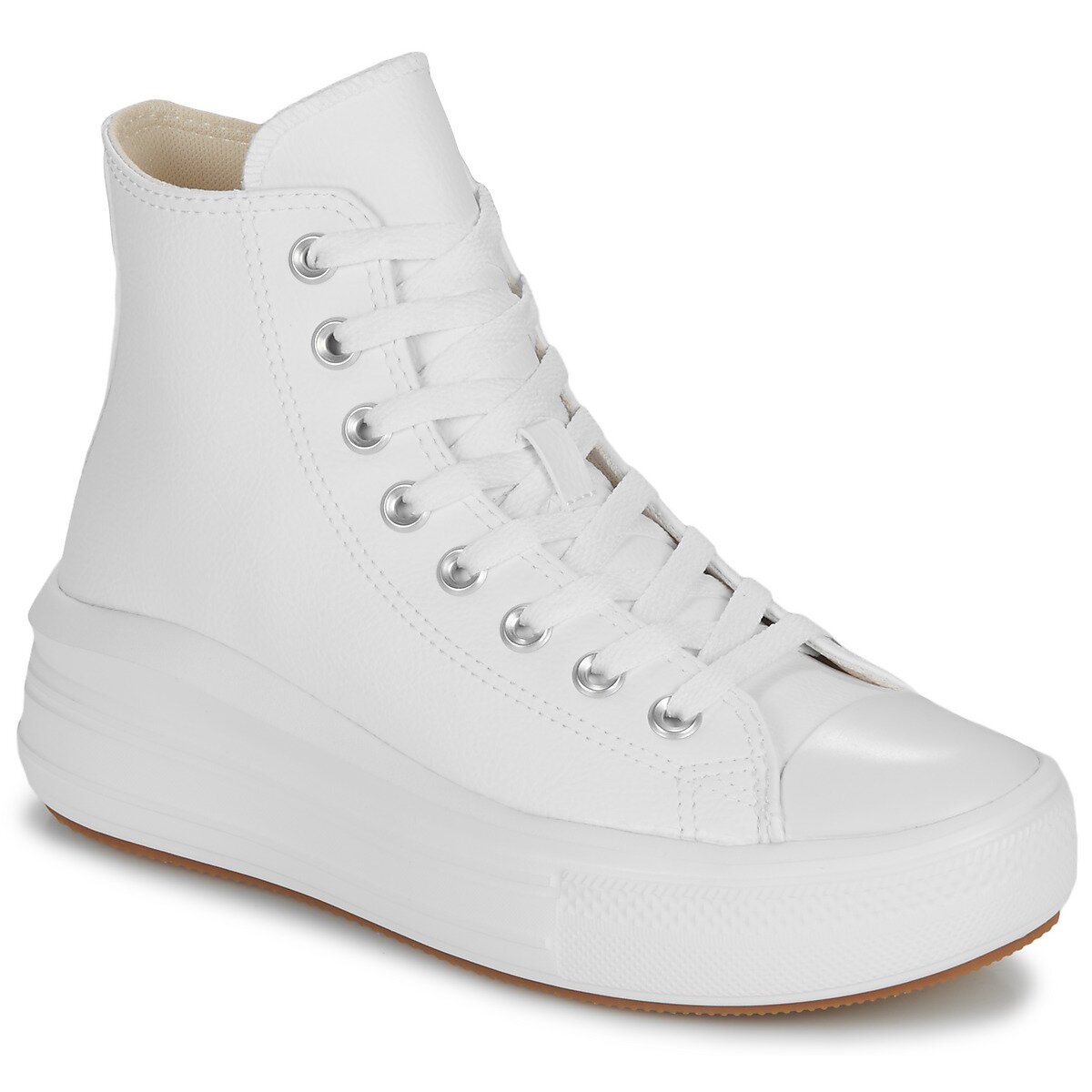 Converse Pantofi CHUCK TAYLOR ALL STAR MOVE PLATFORM LEATHER