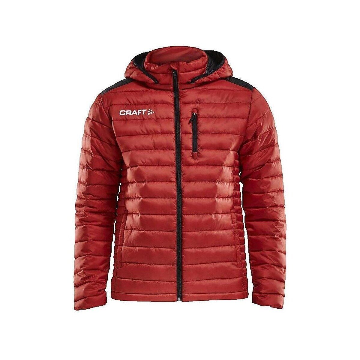 CRAFT Îmbracaminte Doudoune Isolate rouge avec capuche