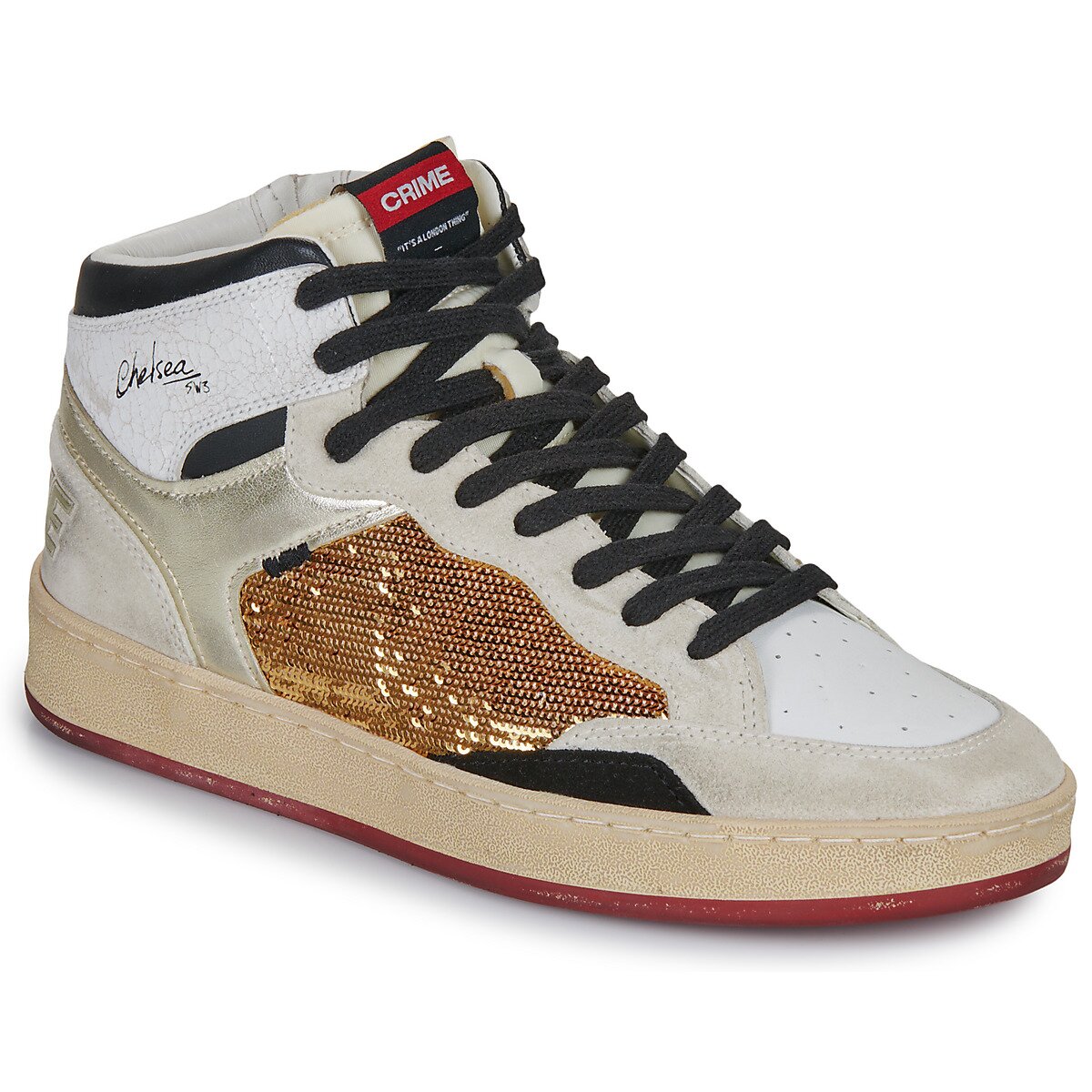 Crime London Pantofi CHELSEA MID