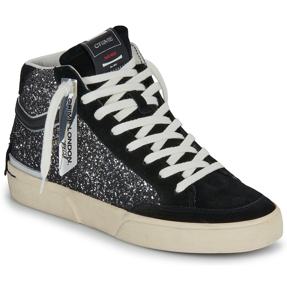 Crime London Pantofi RECUT HIGH