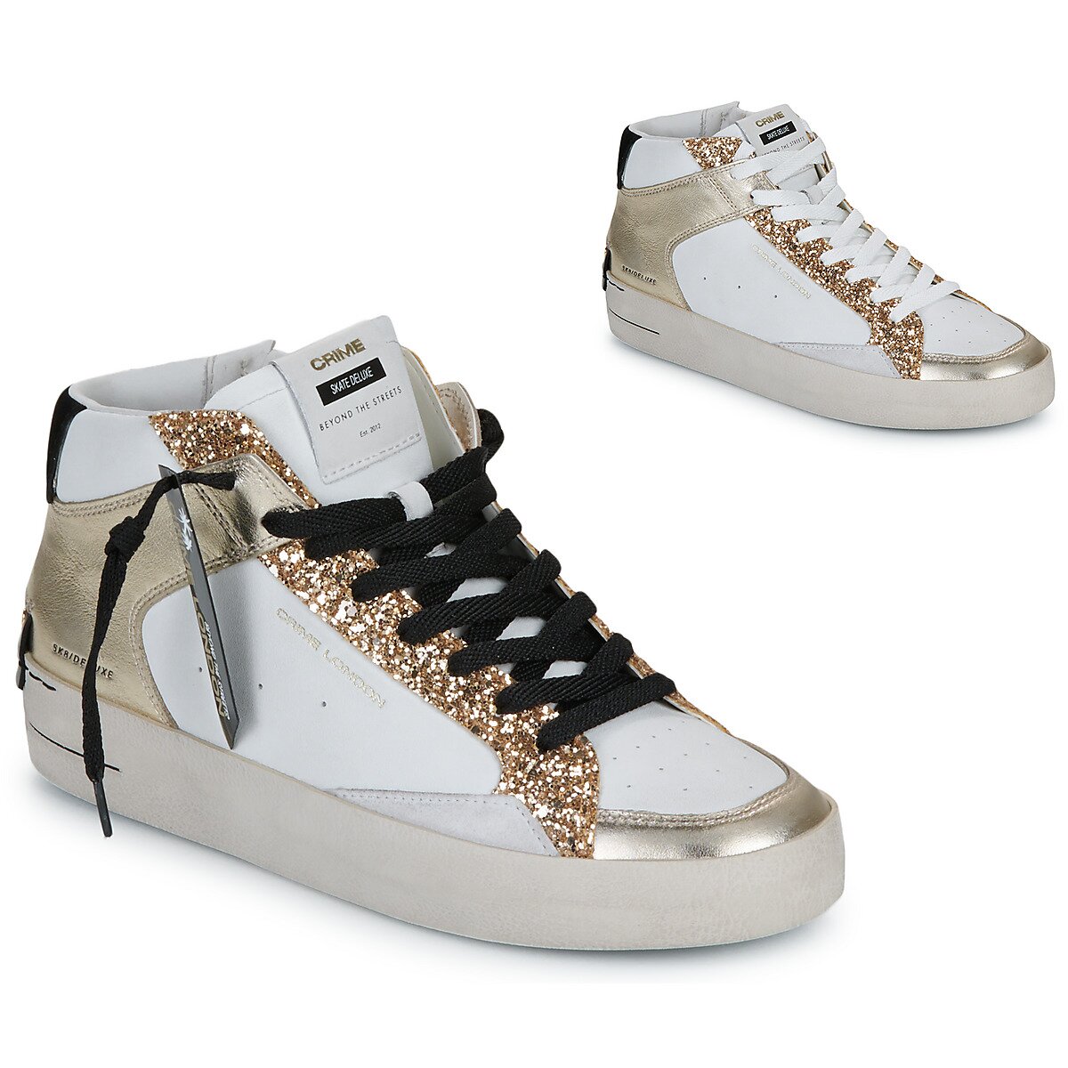 Crime London Pantofi SKATE MID