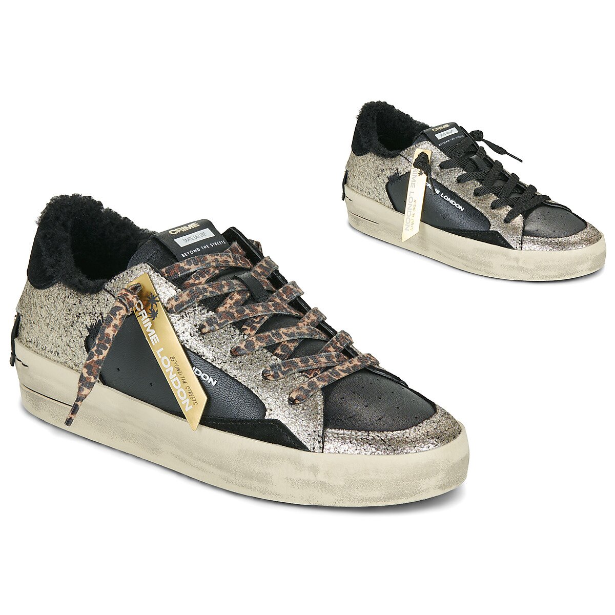 Crime London Pantofi SKATE WEDGE
