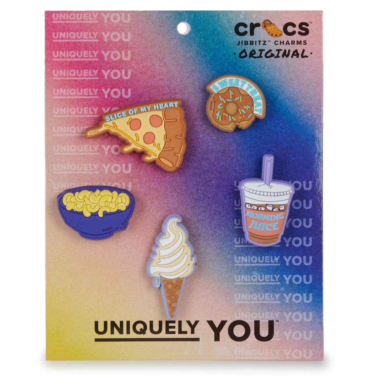 Crocs Accesorii FUNNY FOODS 5 PACK