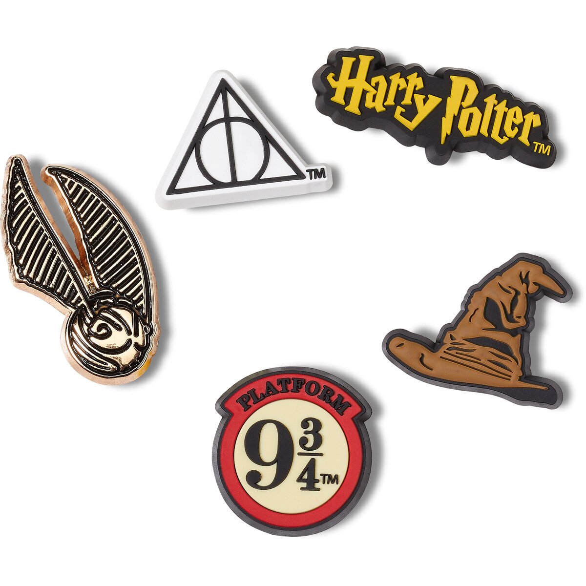 Crocs Accesorii Harry Potter Symbol 5Pck
