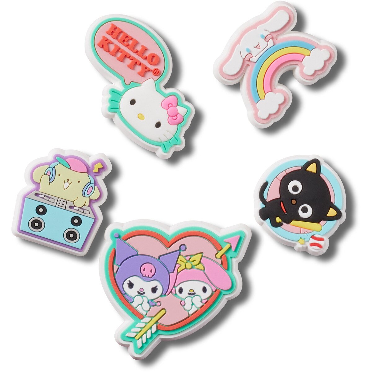 Crocs Accesorii Hello Kitty and Friends 5 Pack