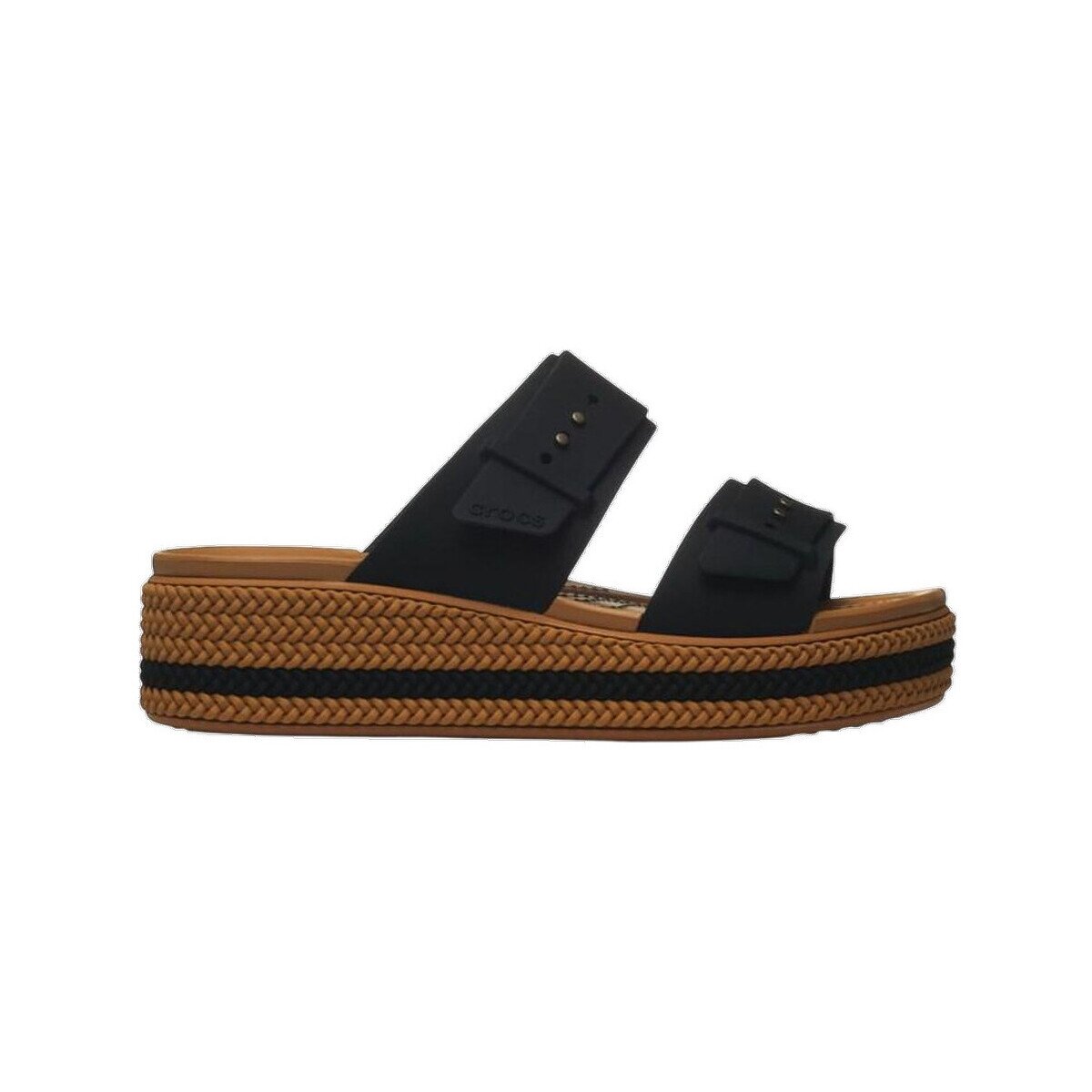 Crocs Pantofi Baskets Brooklyn Woven Buckle cuir