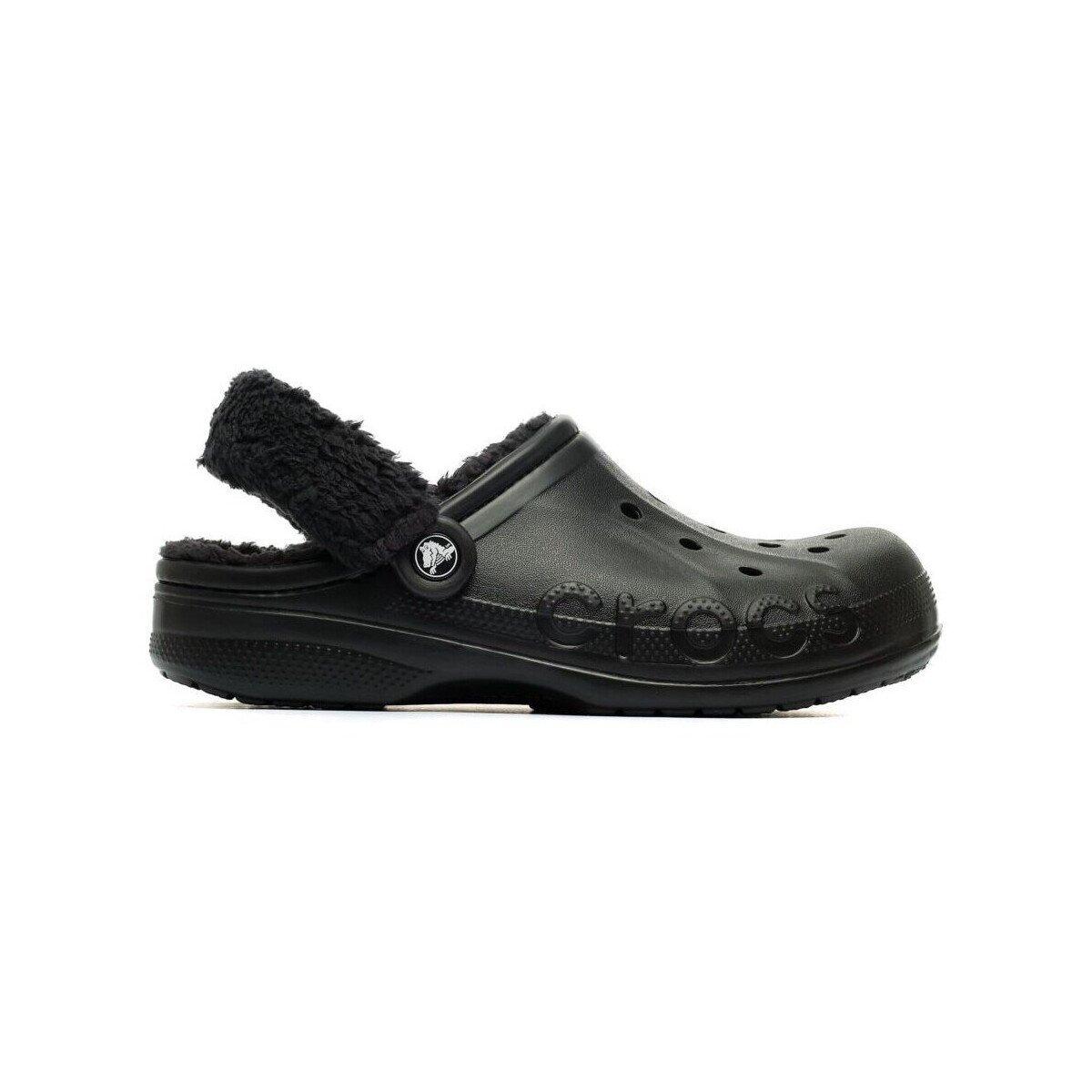 Crocs Pantofi Baya Lined Fuzz Strap Clog
