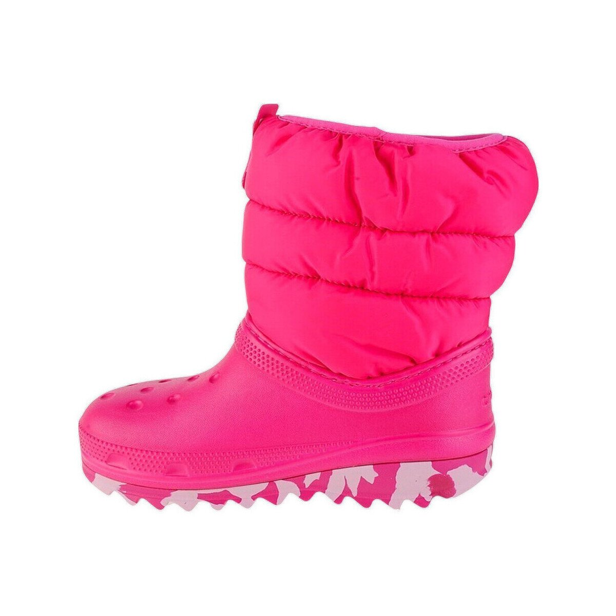 Crocs Pantofi Bottes Classic Neo Puff Boot Kids isolantes